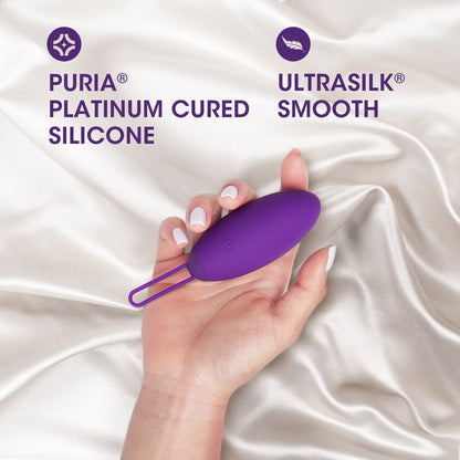 BLUSH - WELLNESS IMARA VIBRATING EGG WITH REMOTE PURPLE