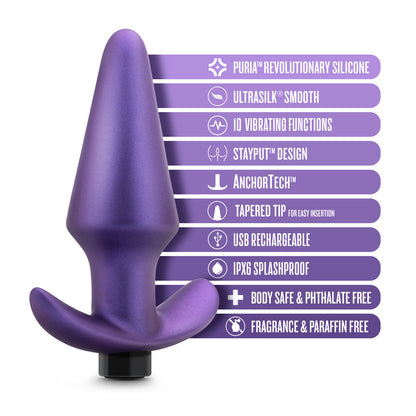 BLUSH - ANAL ADVENTURES MATRIX INTERSTELLAR PLUG ASTRO VIOLET