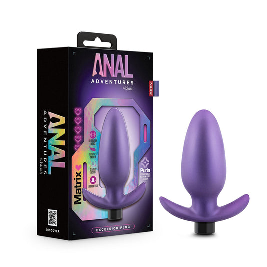 BLUSH - ANAL ADVENTURES MATRIX EXCELSIOR PLUG ASTRO VIOLET