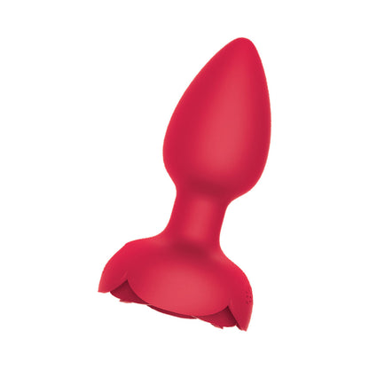 HOTT PRODUCTS - ROSE BUD TUSHY LIGHT - PLUG ANAL EM SILICONE COM LUZ
