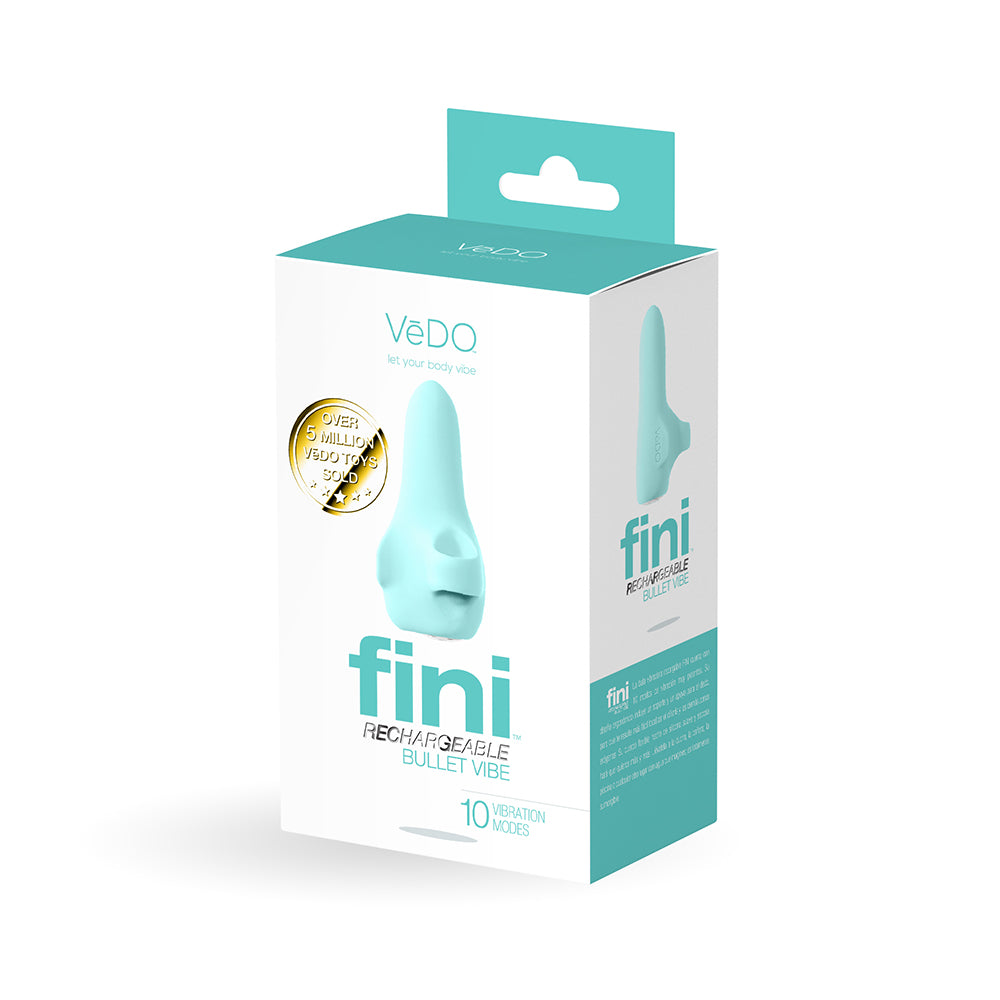 VEDO - VIBRADOR BULLET RECARREGÁVEL FINI