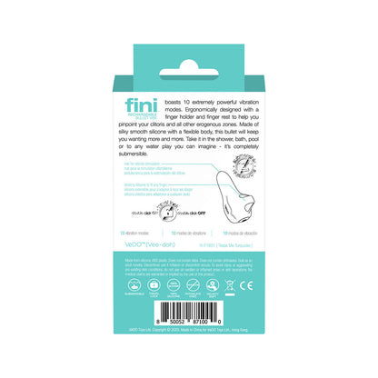 VEDO - VIBRADOR BULLET RECARREGÁVEL FINI