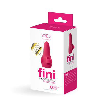 VEDO - VIBRADOR BULLET RECARREGÁVEL FINI