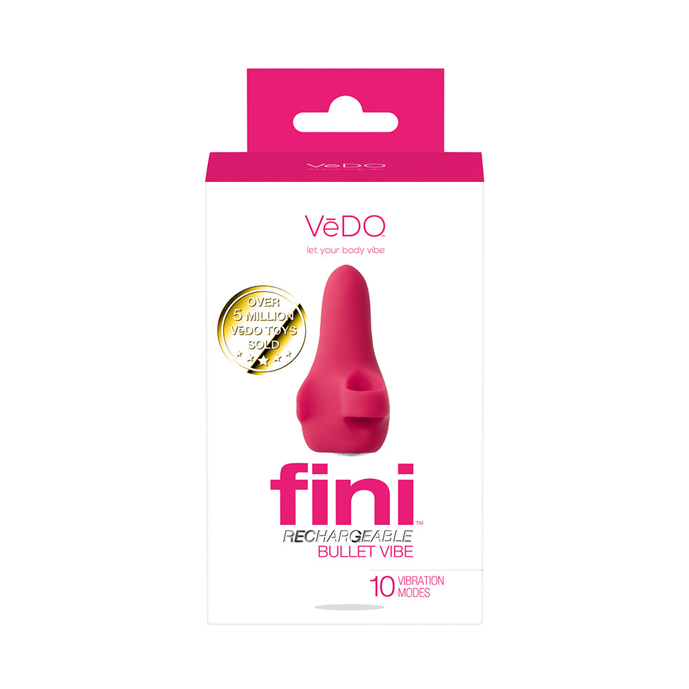 VEDO - VIBRADOR BULLET RECARREGÁVEL FINI