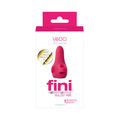 VEDO - VIBRADOR BULLET RECARREGÁVEL FINI