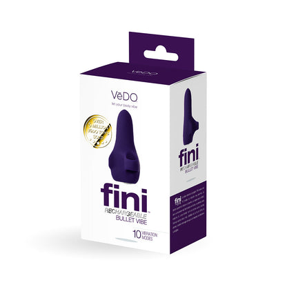 VEDO - VIBRADOR BULLET RECARREGÁVEL FINI