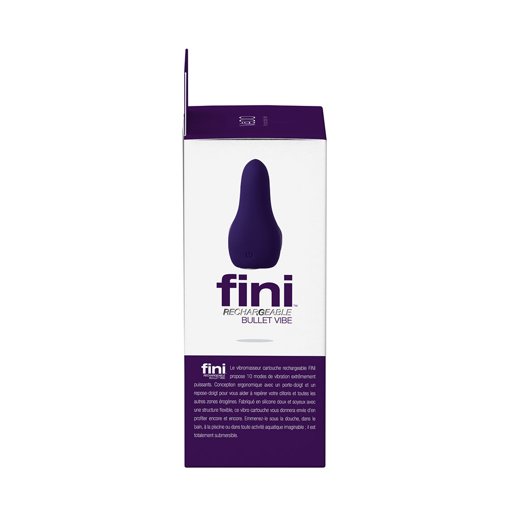 VEDO - VIBRADOR BULLET RECARREGÁVEL FINI