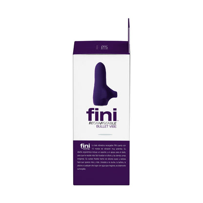 VEDO - VIBRADOR BULLET RECARREGÁVEL FINI