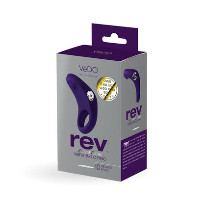 VEDO - ANEL VIBRATÓRIO RECARREGÁVEL REV