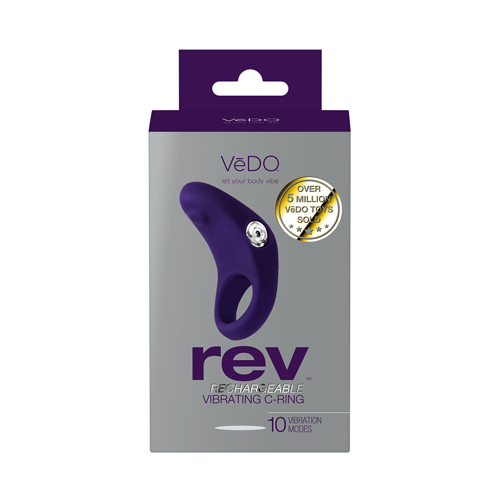 VEDO - ANEL VIBRATÓRIO RECARREGÁVEL REV