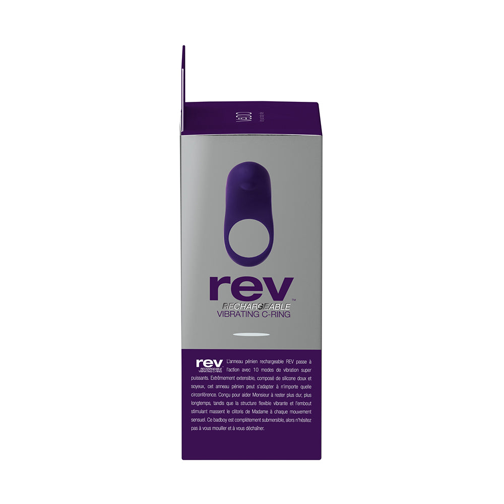 VEDO - ANEL VIBRATÓRIO RECARREGÁVEL REV