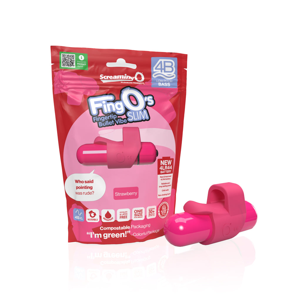 SCREAMING O - 4B FINGO SLIM MORANGO