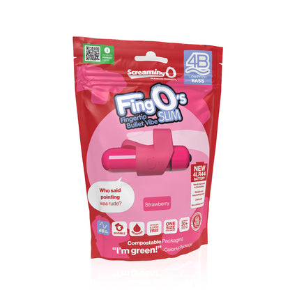 SCREAMING O - 4B FINGO SLIM MORANGO