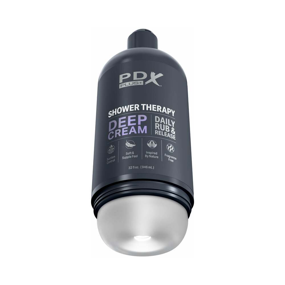 PDX BRANDS - PDX PLUS SHOWER THERAPY DEEP CREAM FROSTED