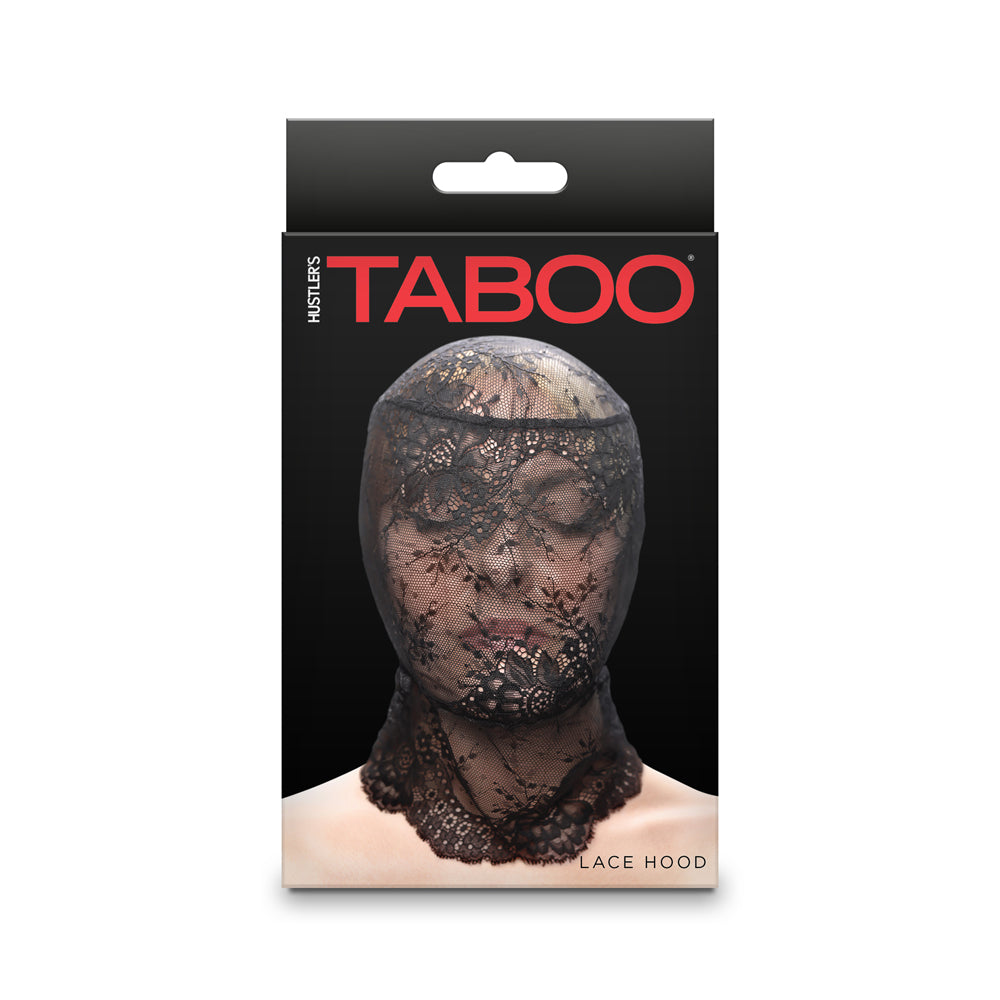 NS NOVELTIES - HUSTLER TABOO LACE HOOD PRETO