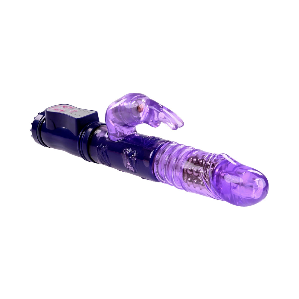 SELOPA - BUNNY THRUSTER VIBRATING RABBIT VIBRATOR PURPLE