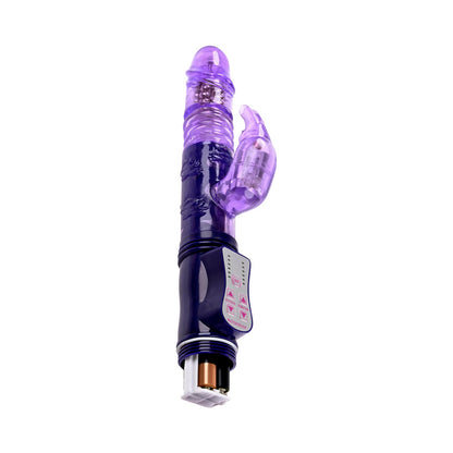 SELOPA - BUNNY THRUSTER VIBRATING RABBIT VIBRATOR PURPLE