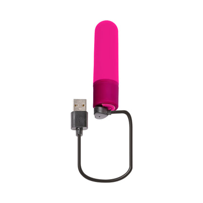 SELOPA - VIBRADOR BULLET RECARREGÁVEL EM SILICONE TINY TEMPTATION COR-DE-ROSA
