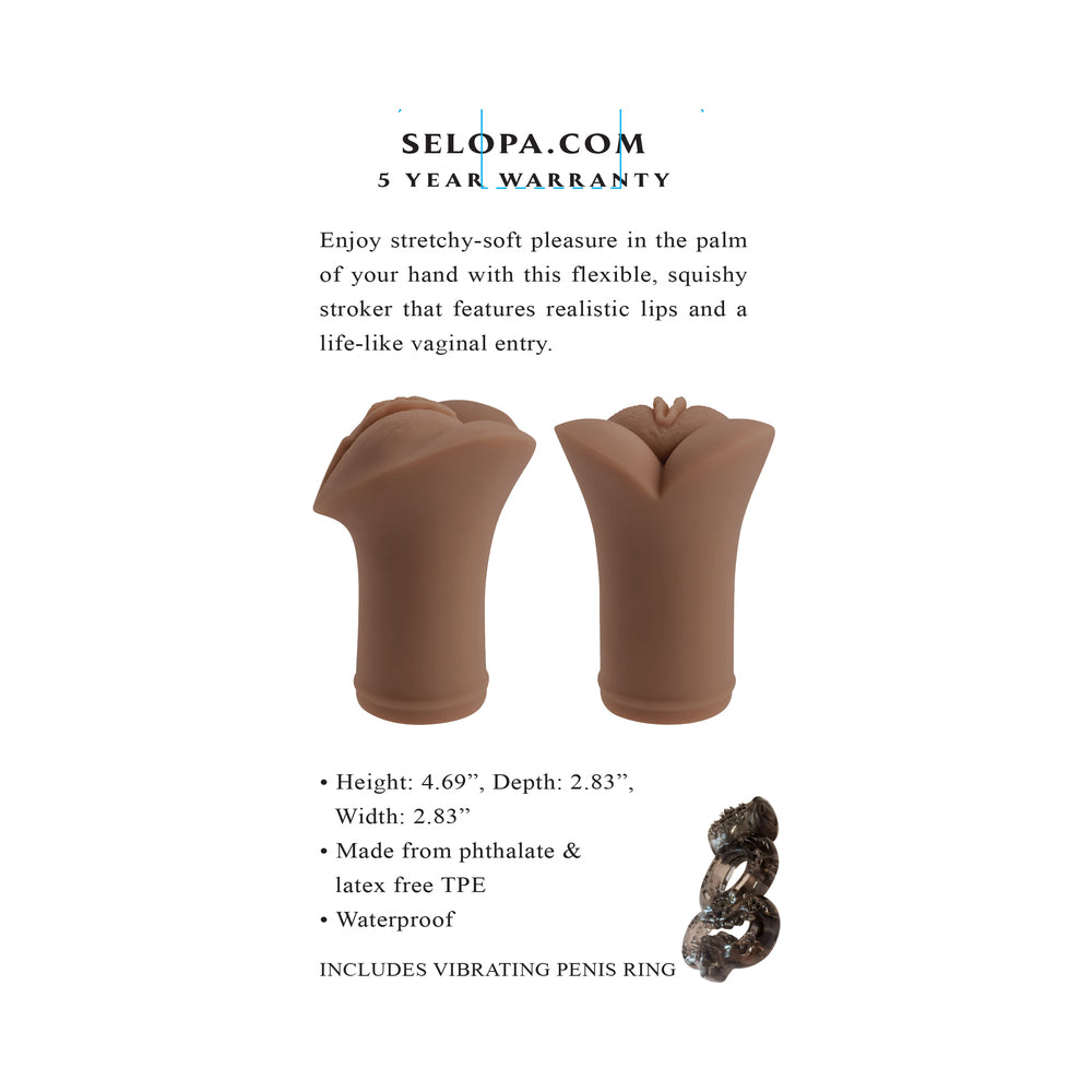 SELOPA - POCKET PLEASER STROKER DARK