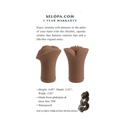 SELOPA - POCKET PLEASER STROKER DARK