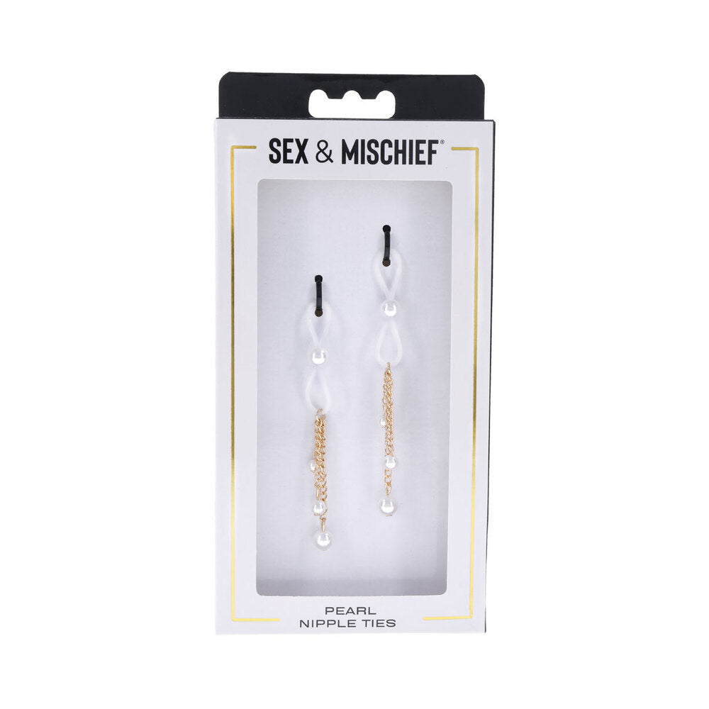 SPORTSHEETS - NIPLES DE PÉROLA SEX & MISCHIEF