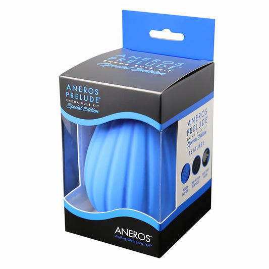 ANEROS - PRELUDE ENEMA BULB KIT SPECIAL EDITION BLUE