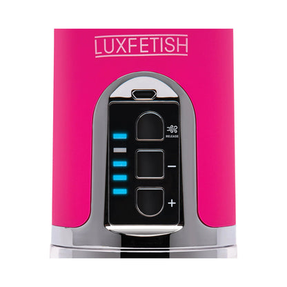 ELECTRIC EEL - LUX FETISH RECHARGEABLE 4-FUNCTION AUTO PUSSY PUMP WITH CLIT CLAMP