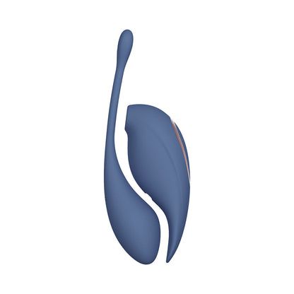 SHOTS - TWITCH 2 RECHARGEABLE SUCTION AND FLAPPING VIBRATOR WITH REMOTE CONTROL VIBRATING EGG