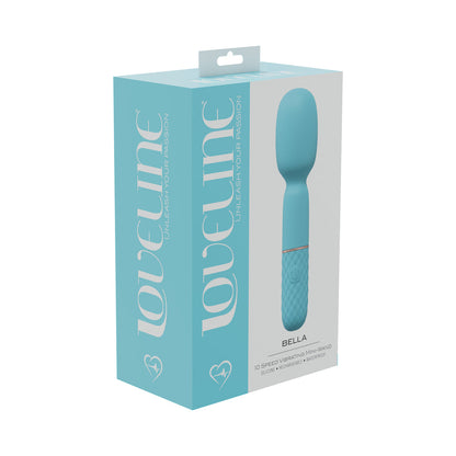 SHOTS - LOVELINE BELLA MINI VIBRADOR DE 10 VELOCIDADES EM SILICONE RECARREGÁVEL E À PROVA DE ÁGUA