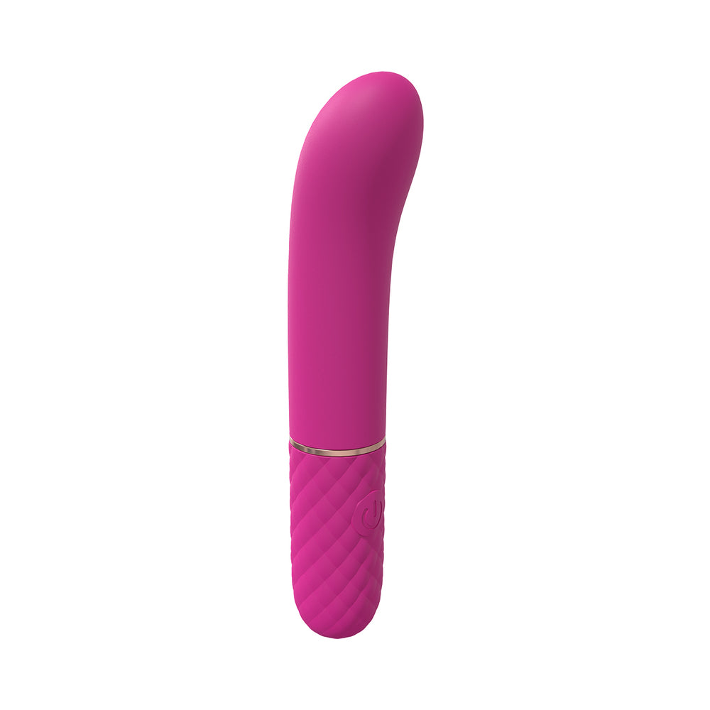 SHOTS - VIBRADOR MINI PONTO G LOVELINE DOLCE 10 VELOCIDADES EM SILICONE RECARREGÁVEL À PROVA DE ÁGUA