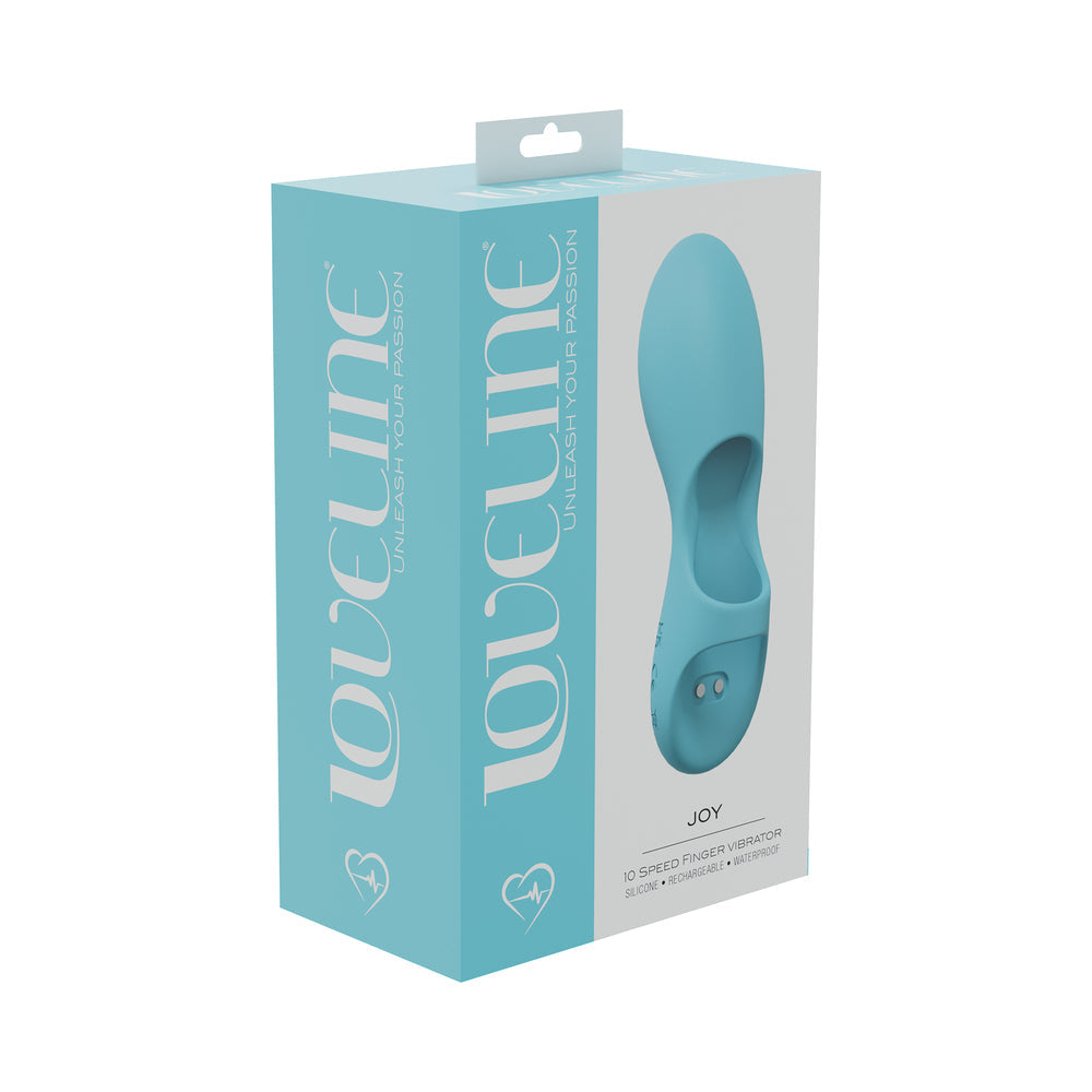 SHOTS - LOVELINE JOY 10 SPEED FINGER VIBE SILICONE RECHARGEABLE WATERPROOF