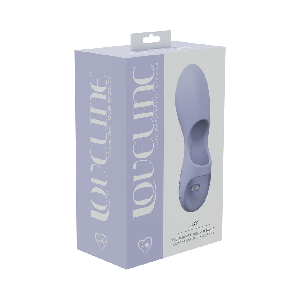 SHOTS - LOVELINE JOY 10 SPEED FINGER VIBE SILICONE RECHARGEABLE WATERPROOF