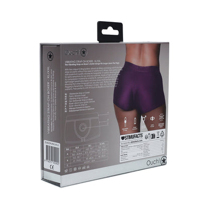 SHOTS - OUCH! VIBRATING STRAP ON BOXER