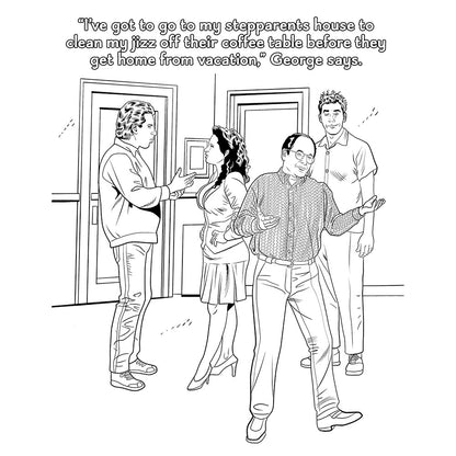 WOOD ROCKET - SEXFELD PORN PARODY COLORING BOOK