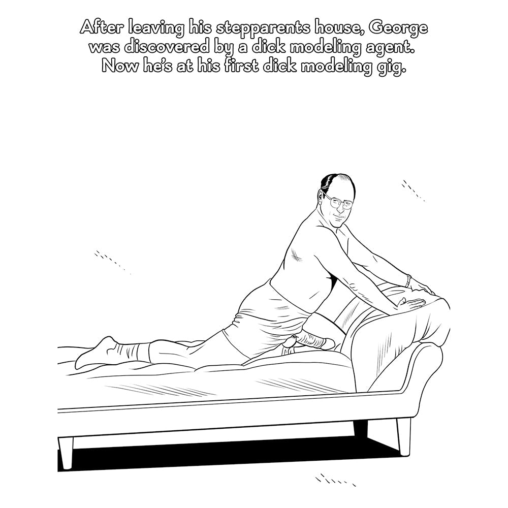 WOOD ROCKET - SEXFELD PORN PARODY COLORING BOOK