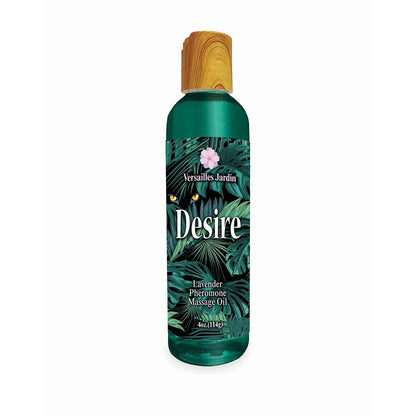 LITTLE GENIE - DESIRE PHEROMONE MASSAGE OIL LAVENDER 4 OZ.