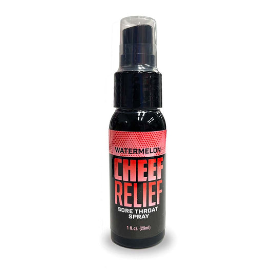 LITTLE GENIE - CHEEF RELIEF THROAT SPRAY WATERMELON 1 OZ.