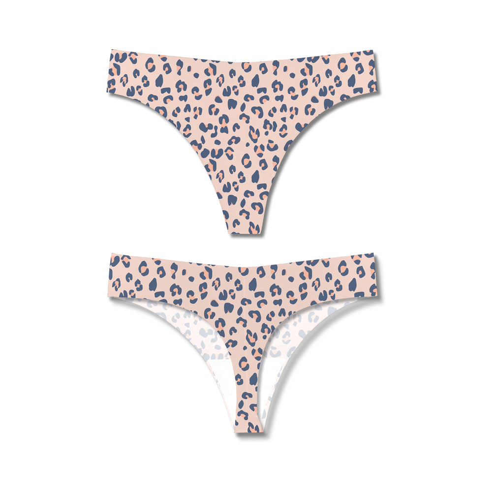 BONKS - CAT'S OUT OF THE BAG SEAMLESS THONG O/S