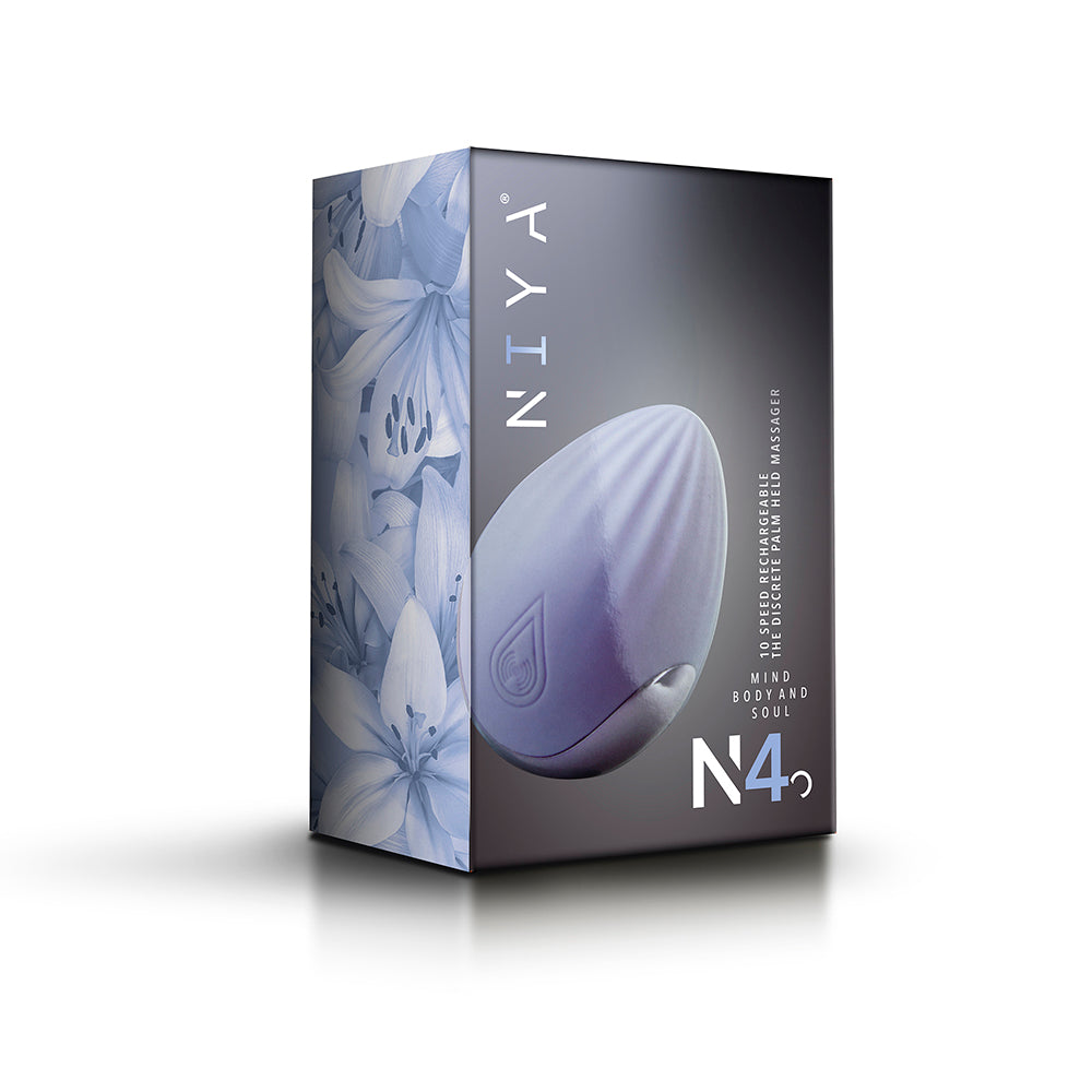ROCKS-OFF - MASSAGADOR DE MÃO NIYA 4 EMBALAGEM COM NOVO DESIGN CORNFLOWER