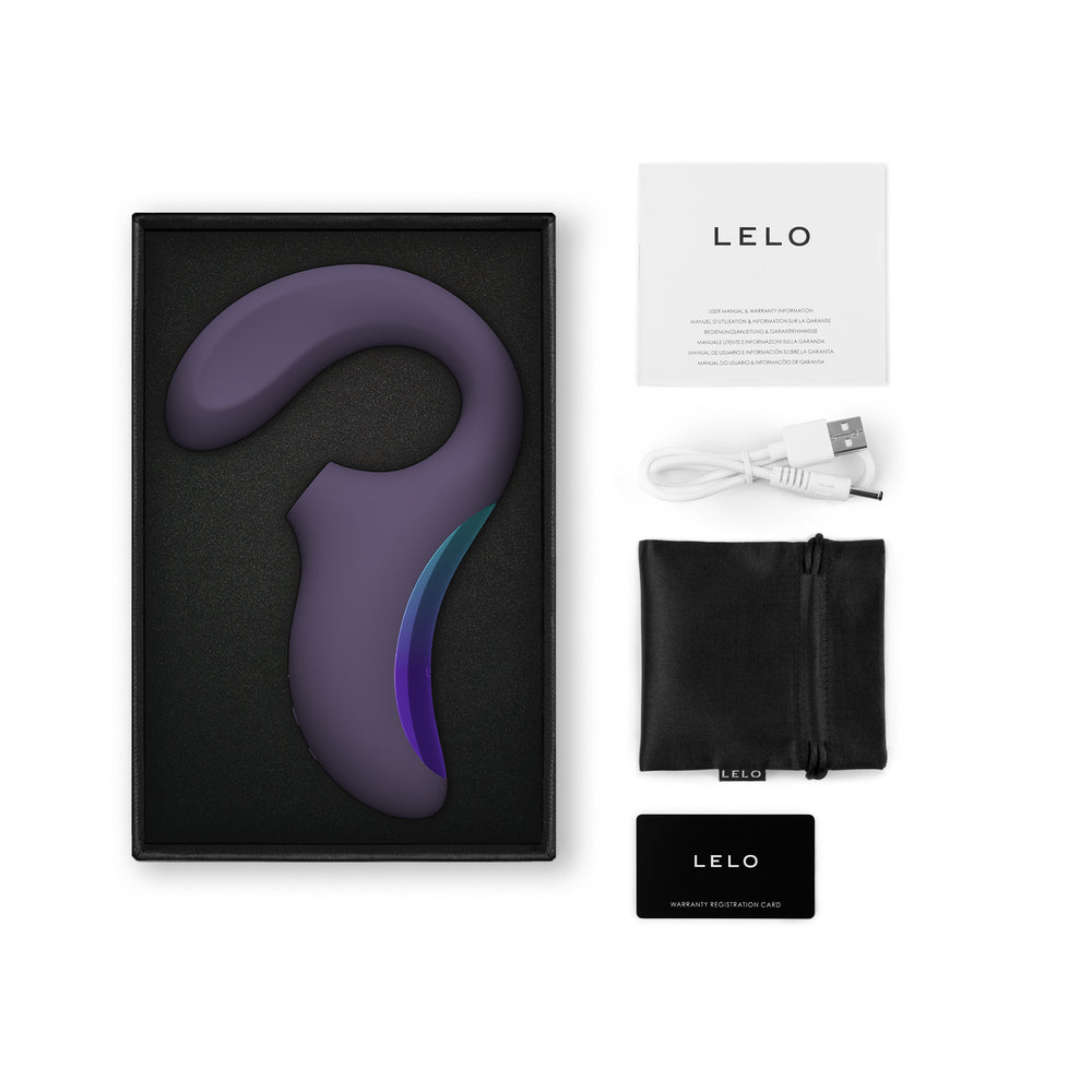 LELO - ENIGMA WAVE ESTIMULADOR DUPLO DE SUCÇÃO CYBER PURPLE
