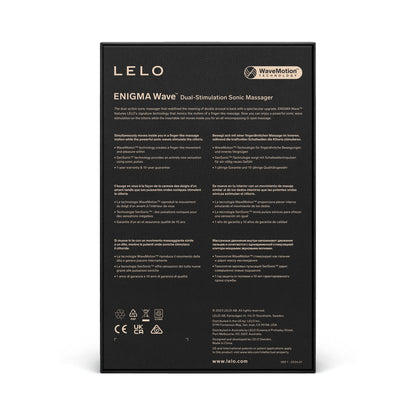 LELO - ENIGMA WAVE ESTIMULADOR DUPLO DE SUCÇÃO CYBER PURPLE