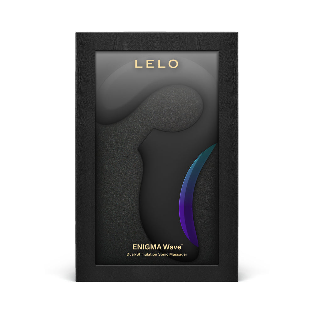 LELO - ENIGMA WAVE SUCTION DUAL STIMULATOR BLACK