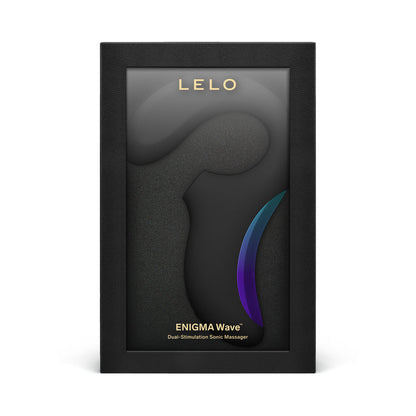LELO - ENIGMA WAVE SUCTION DUAL STIMULATOR BLACK