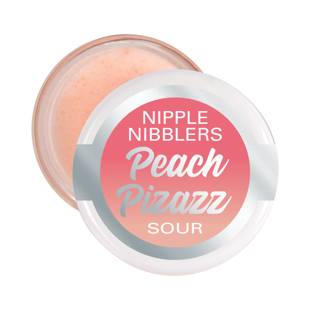 CLASSIC BRANDS - JELIQUE NIPPLE NIBBLER SOUR PLEASURE BALM 3G PEACH PIZAZZ BULK BAG 36C