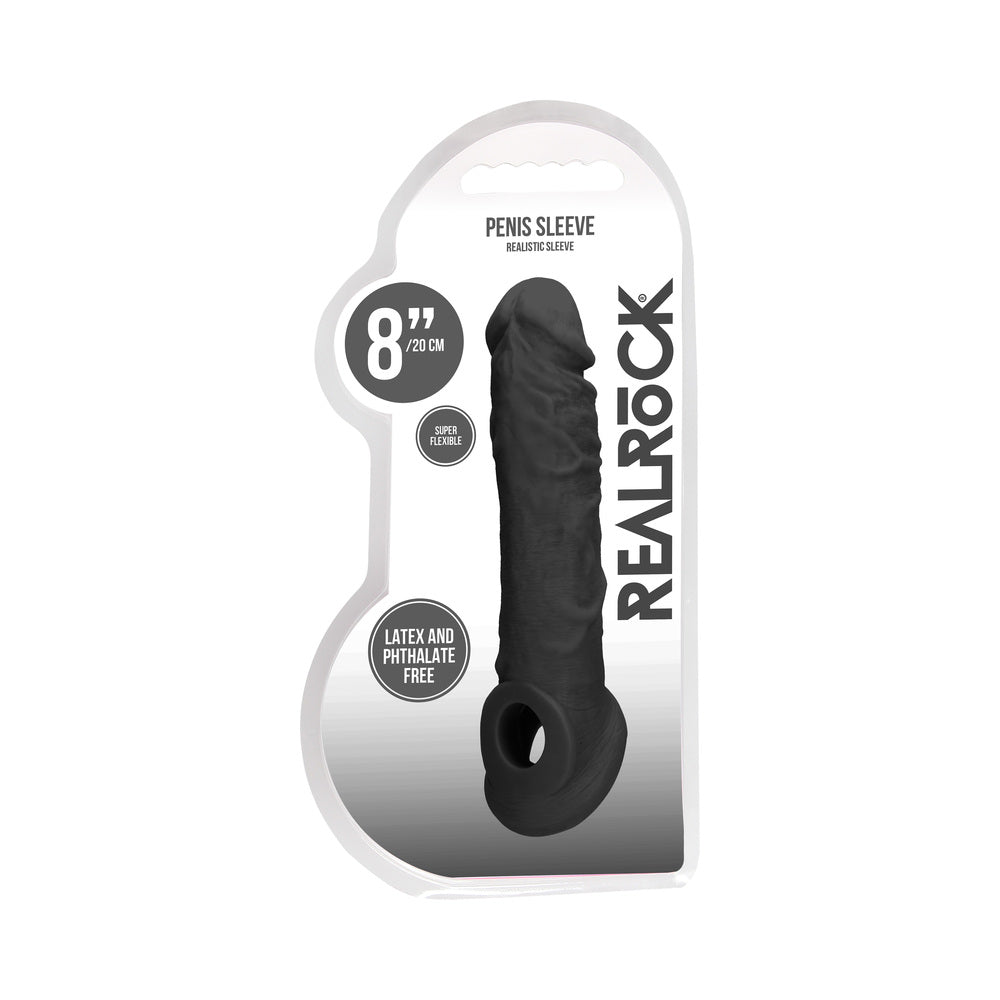 SHOTS - REALROCK SKIN 8 IN. PENIS EXTENDER SLING