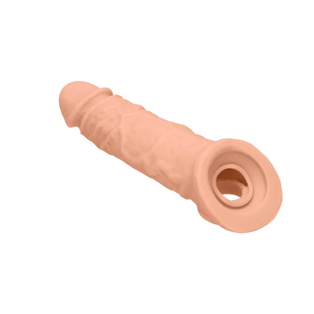 SHOTS - REALROCK SKIN 8 IN. PENIS EXTENDER SLING