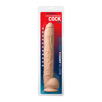 DOC JOHNSON - DICK RAMBONE: 18 IN. X 2.5 IN. BEIGE