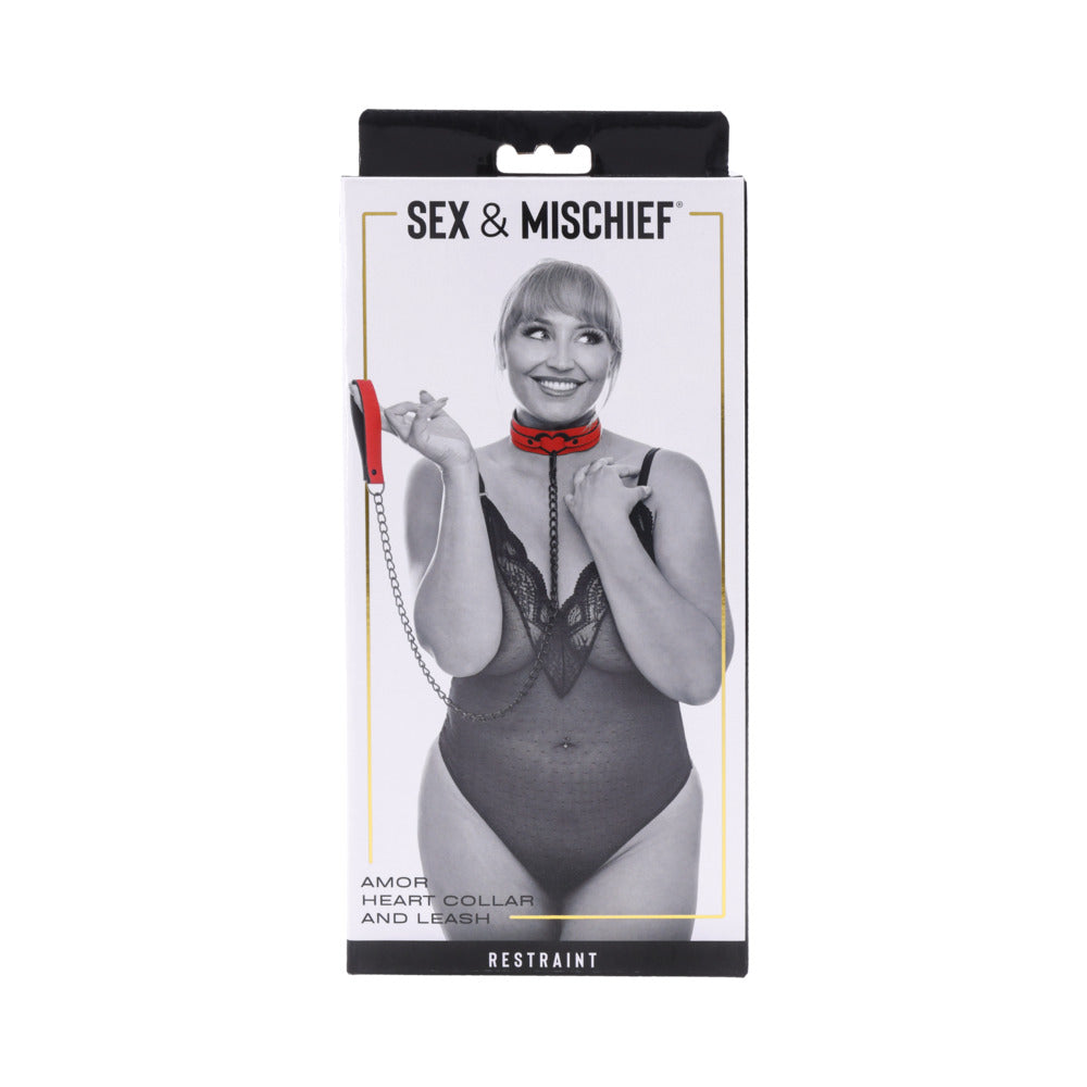 SPORTSHEETS - COLEIRA E TRELA SEX & MISCHIEF AMOR