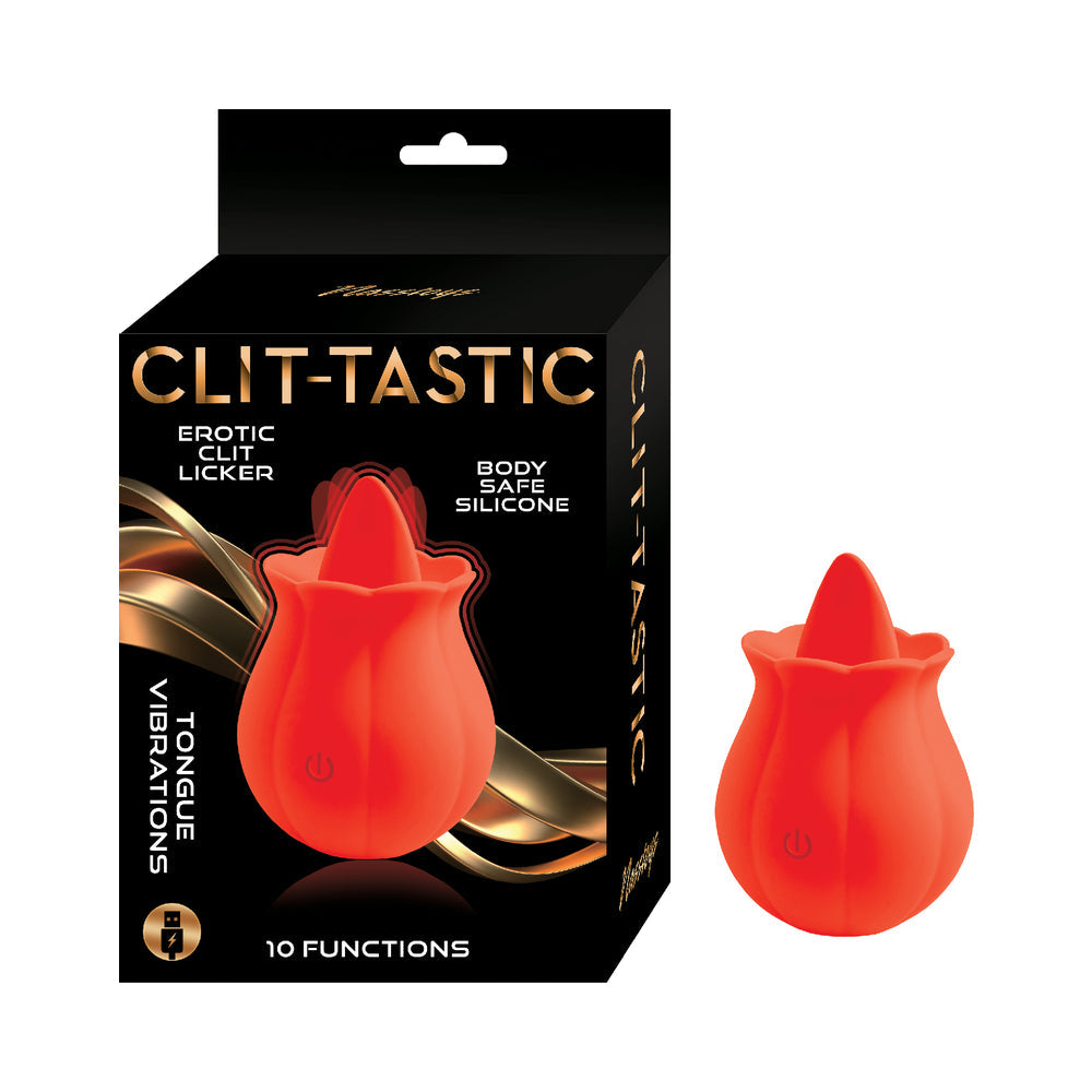 NASSTOYS - CLIT-TASTIC EROTIC CLIT LICKER RED