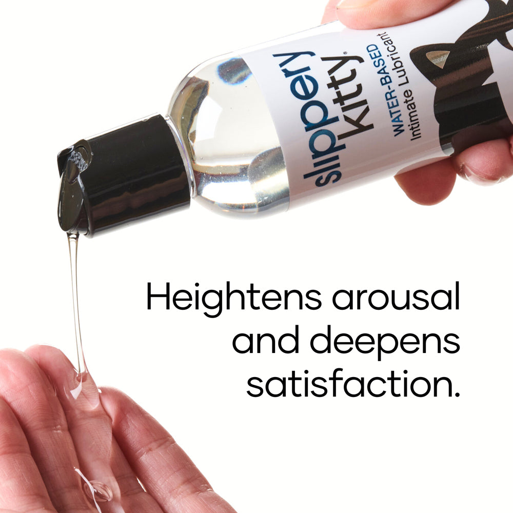 TICKLE KITTY - SLIPPERY KITTY WATER-BASED LUBRICANT 2 OZ.